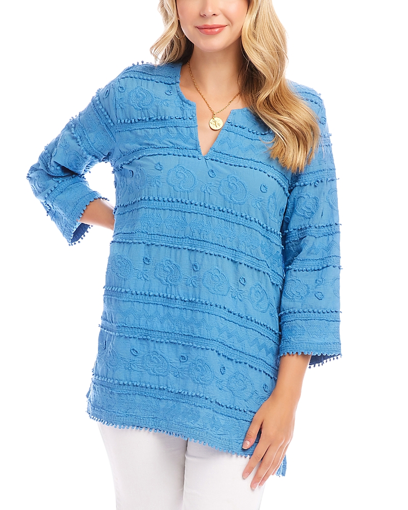 Karen Kane Embroidered Tunic