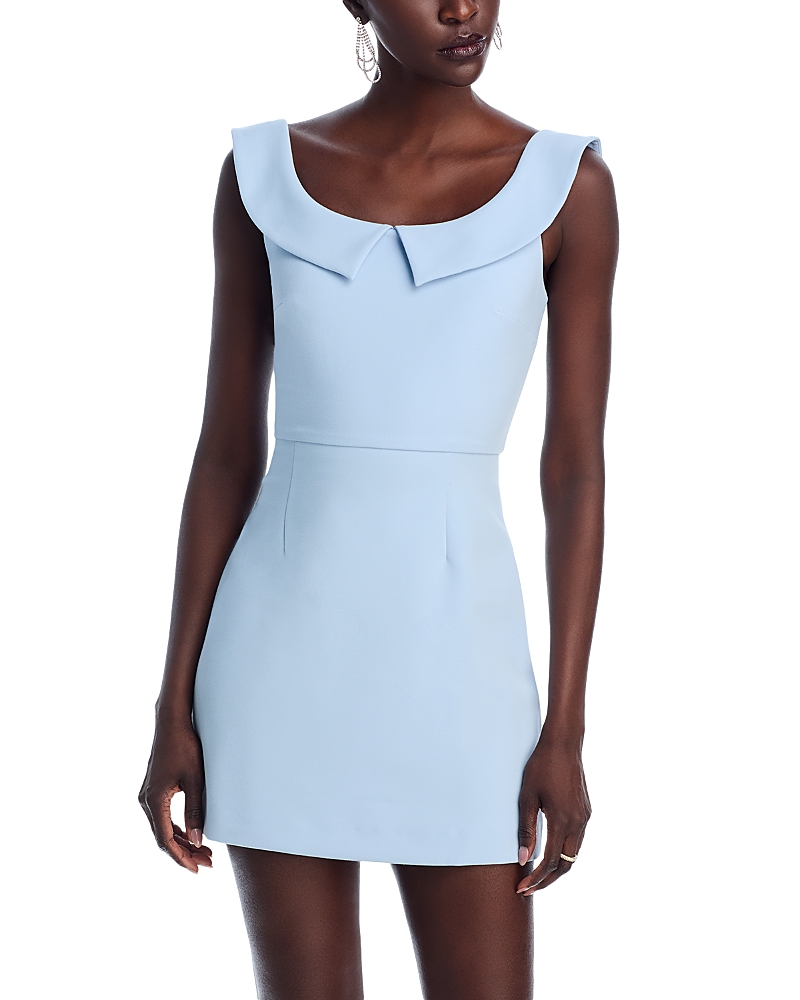 French Connection The Whisper Collar Mini Dress