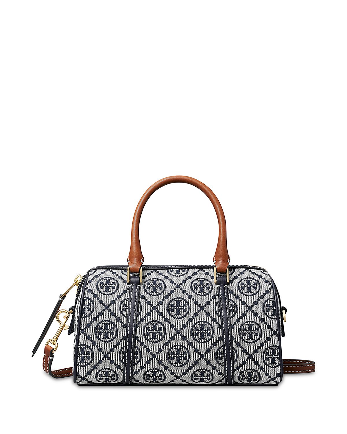 Tory Burch Mini T Monogram Barrel Bag