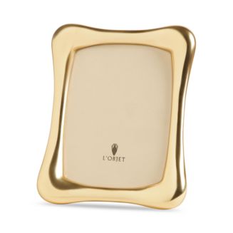 L'Objet Anton Picture Frame, Gold Tone, 5" x 7" | Bloomingdale's Home