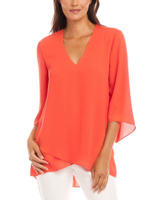 Karen Kane - Bracelet Sleeve Asymmetric Top