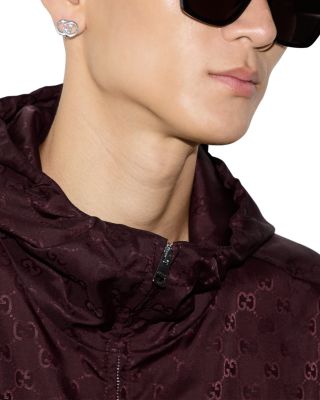 Sterling Silver Interlocking Double G Stud Earrings