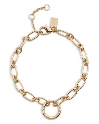 Signature Logo Open Link Bracelet