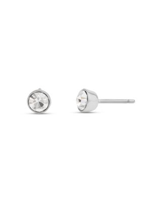 Convertible Halo Stone Stud Earrings