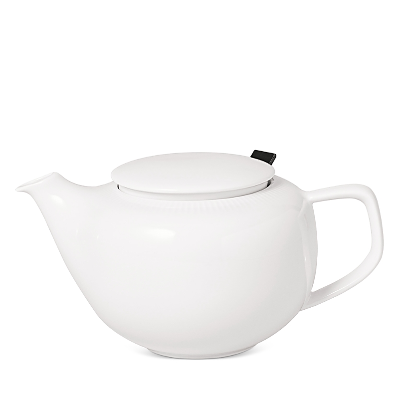 Villeroy & Boch Afina Teapot With Filter In White