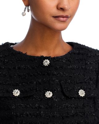 Flap Pocket Tweed Blazer - Exclusive