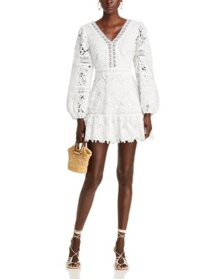 AQUA - Lace Inset Dress - Exclusive