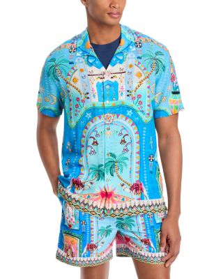 Camilla - Short Sleeve Camp Shirt