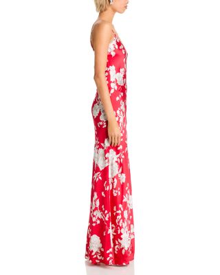 Charmaine Silk U Neck Gown