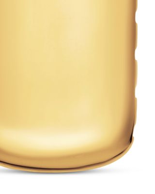 Men's Chevron Tag in 18K Yellow Gold with Diamonds, 27mm