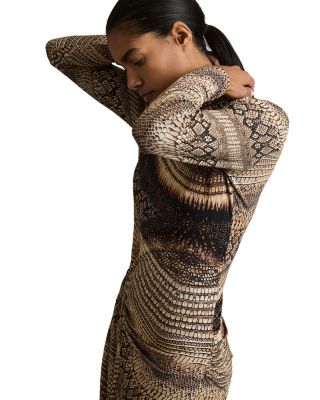 Naomi Italian Printed Dress