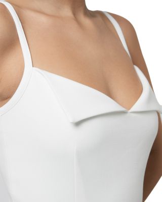 Whisper Foldover Mini Dress