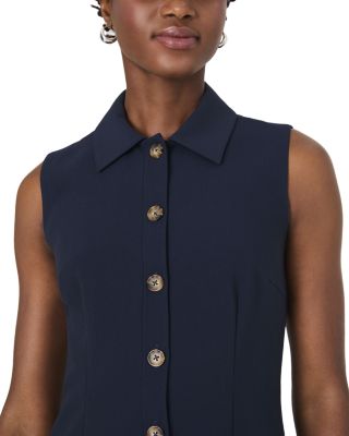 Azra Button Front Dress