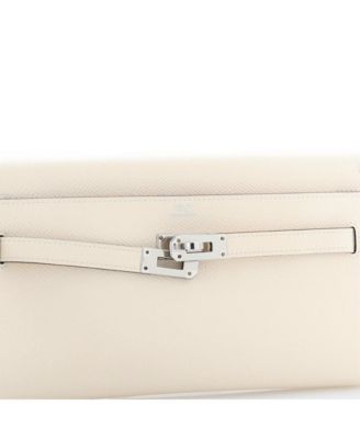 Pre-Owned Hermes  Kelly To Go Wallet Verso Epsom