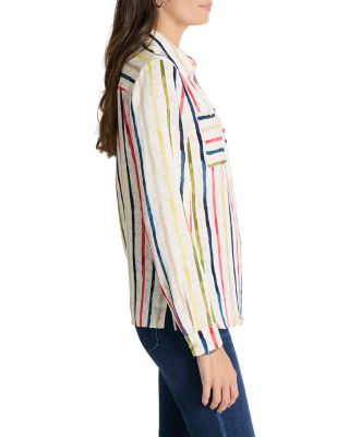   Painted Striped Top  