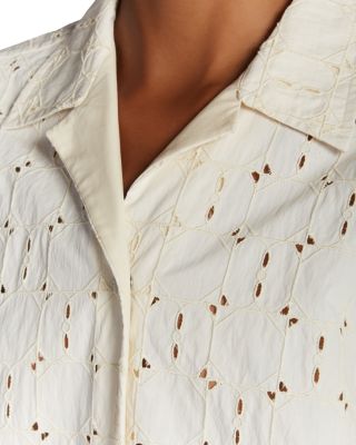 Lace Shirt &amp; Lace Shorts