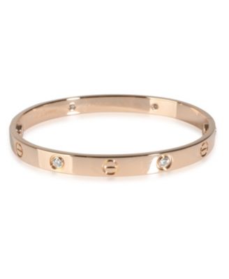 Pre-Owned Cartier Love 18k Rose Gold Bracelet