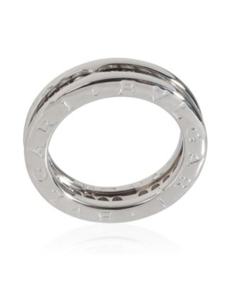 B.zero1 18k White Gold Fashion Ring