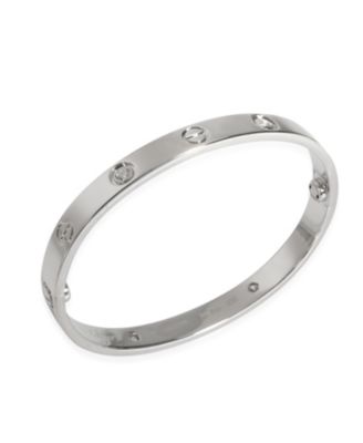 Love 18k White Gold Bracelet