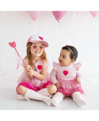 Girls' Dainty Heart Bow Valentine's Day Headband - Baby