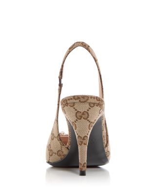 Women&#39;s Horsebit Slingback Pumps