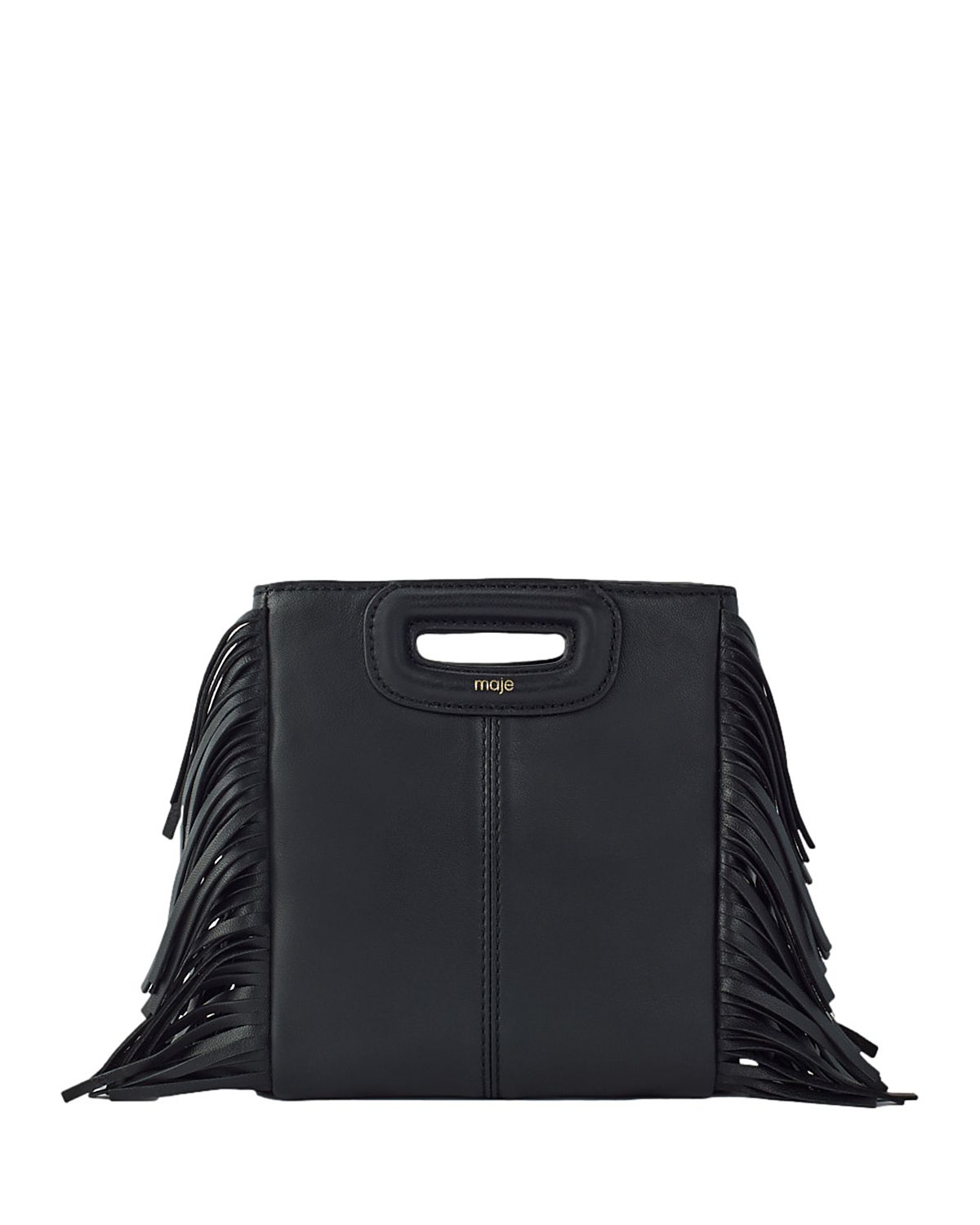 Maje M Mini Leather Bag