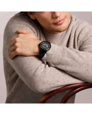 Townsman Automatic Black Stainless Steel Watch, 44mm