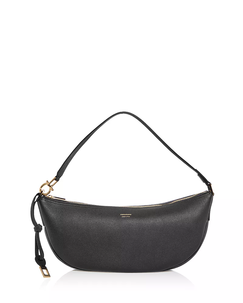 Ferragamo Smile Leather Shoulder Bag