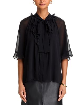Monaco Ruffled Blouse