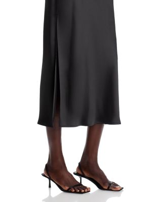 Satin Sleeveless Dress