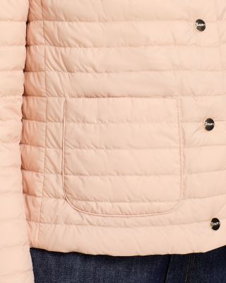Matte to Shiny Reversible Puffer Coat