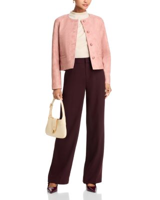 Lyles Faux Leather Jacket