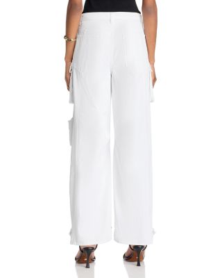 Duo Cargo Jeans in Light Blue