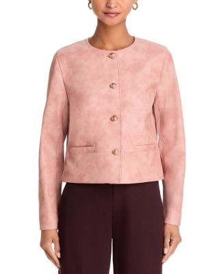 Lyles Faux Leather Jacket