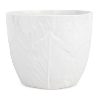 Viva Garden Embossed Leaves Cachepot