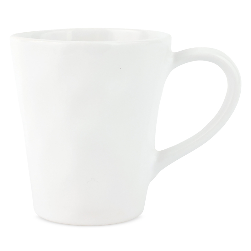 Vietri Aria White Stoneware Mug In White