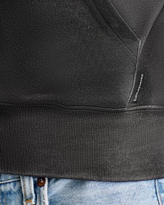 Rhinestone Drawstring Zip Up Hoodie  