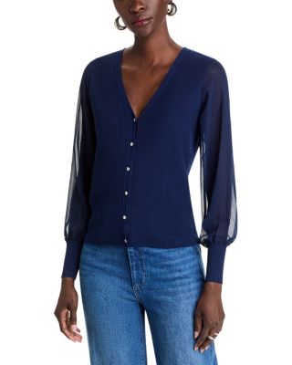 T Tahari - Blouson Sleeve Cardigan