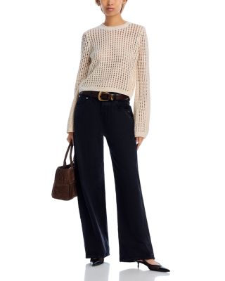 The Crochet Crewneck Sweater