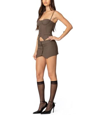 Ellis Buttoned Up Corset Top