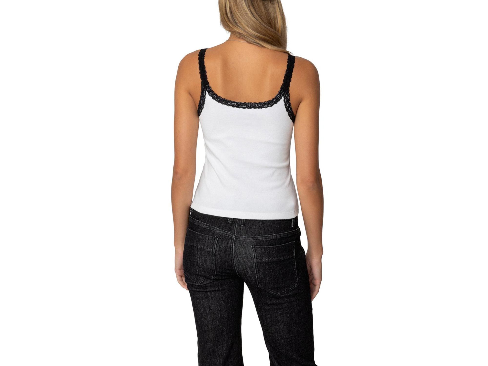 Jude Lacey Ribbed Tank Top — Image 3