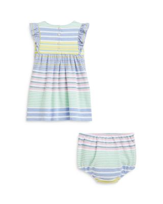 Ralph Lauren Girls' Striped Knit Oxford Dress & Bloomer - Baby |  Bloomingdale's Kids