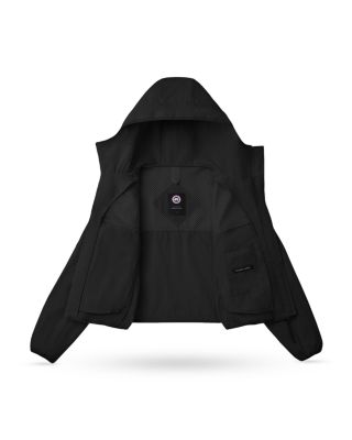 Black Label Sinclair Hooded Cropped Jacket