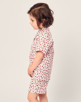Girls' Petite Petals Pajama Top & Shorts Set - Baby, Little Kid, Big Kid