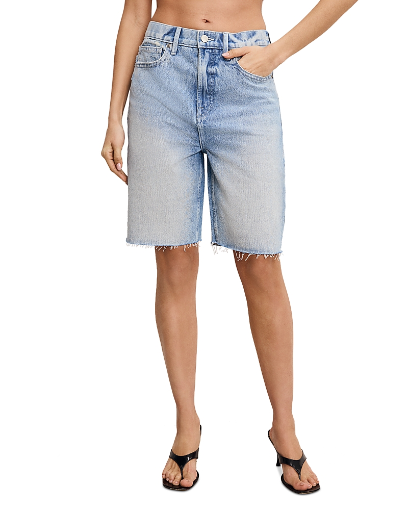 GOOD AMERICAN GOOD STANDARD BERMUDA SHORTS
