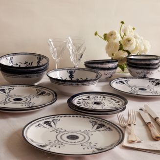 Lemieux Et Cie Bruges Blue Porcelain 16 Piece Dinnerware Set, Service for 4 | Bloomingdale's Home