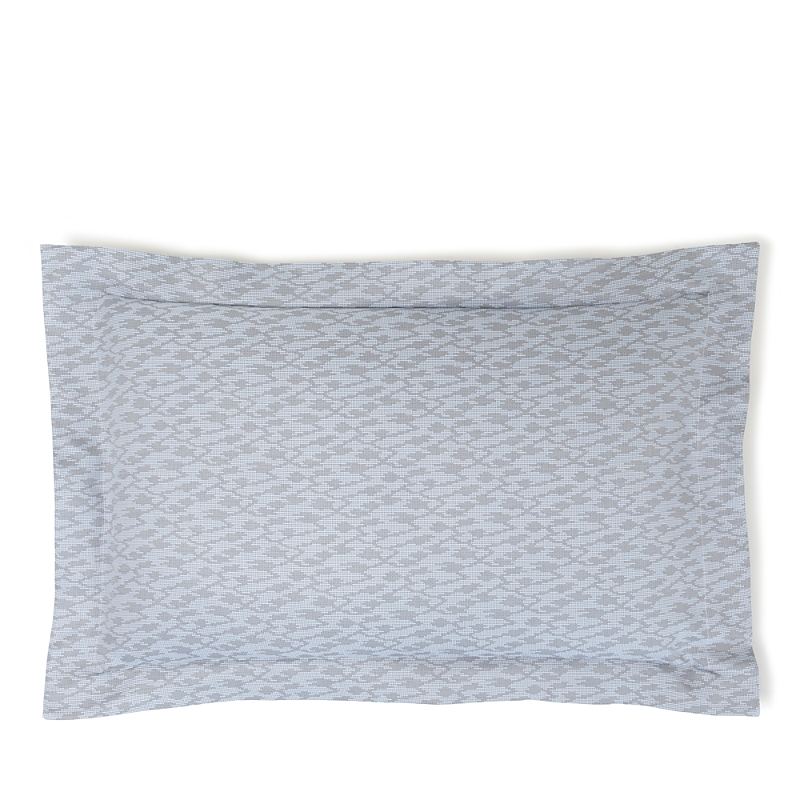 Frette Pixel Standard Sham - Exclusive In Azure/grey Cliff
