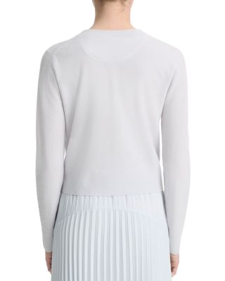 Tipped Half Moon Cardigan