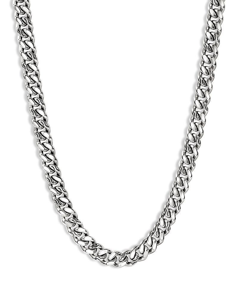 JOHN HARDY STERLING SILVER CHAIN CURB LINK NECKLACE, 22