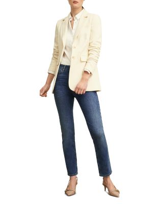 Macy Slim Leg Jeans in Mid Wash